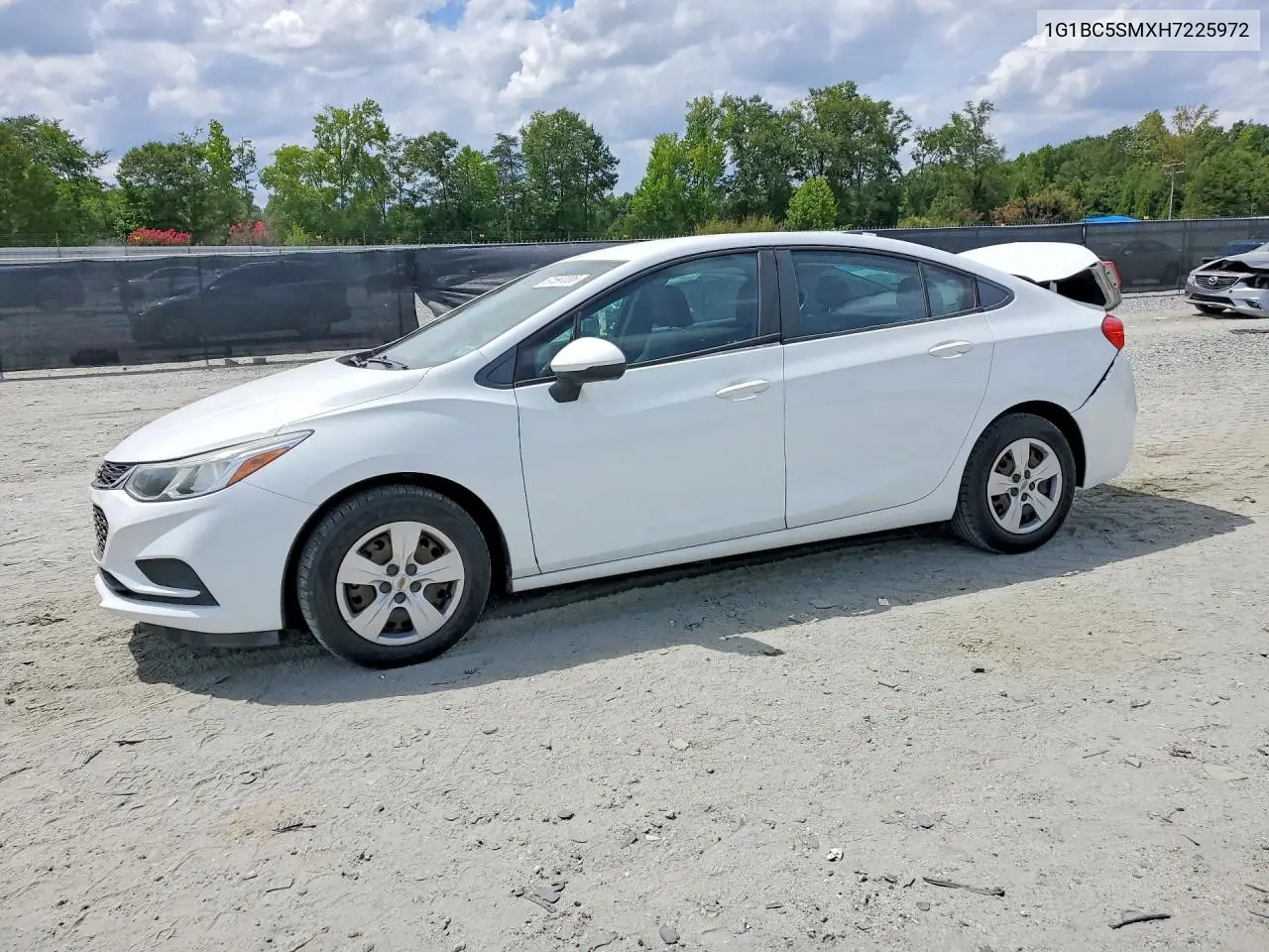 2017 Chevrolet Cruze Ls VIN: 1G1BC5SMXH7225972 Lot: 61597006