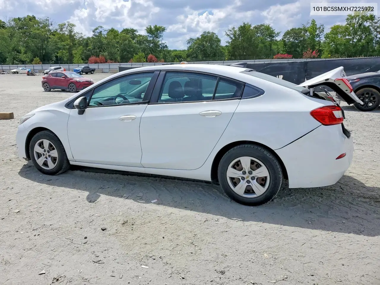 2017 Chevrolet Cruze Ls VIN: 1G1BC5SMXH7225972 Lot: 61597006