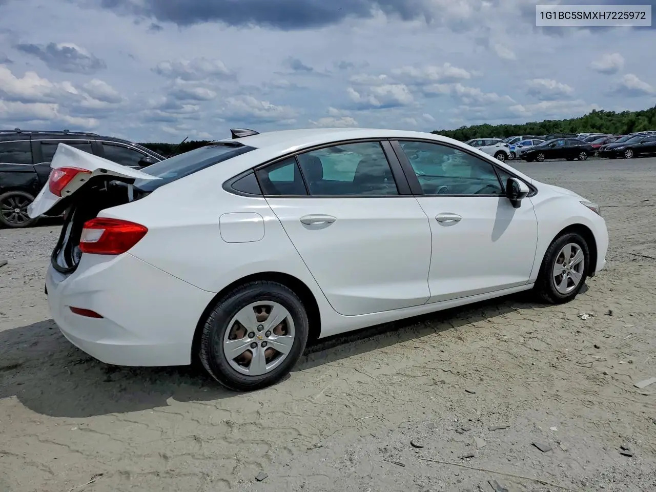 2017 Chevrolet Cruze Ls VIN: 1G1BC5SMXH7225972 Lot: 61597006