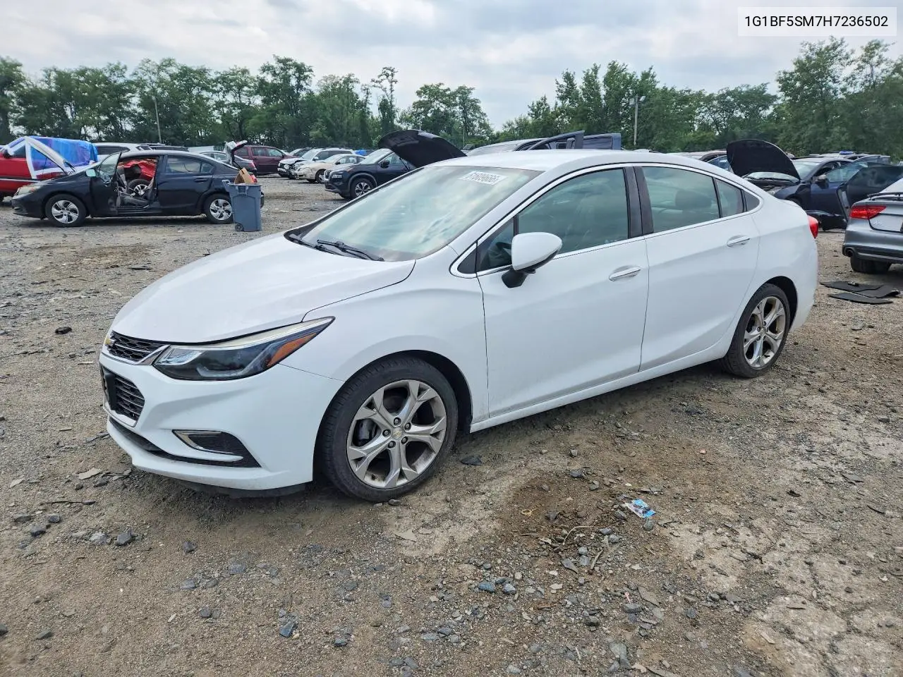 2017 Chevrolet Cruze Premier VIN: 1G1BF5SM7H7236502 Lot: 61609666