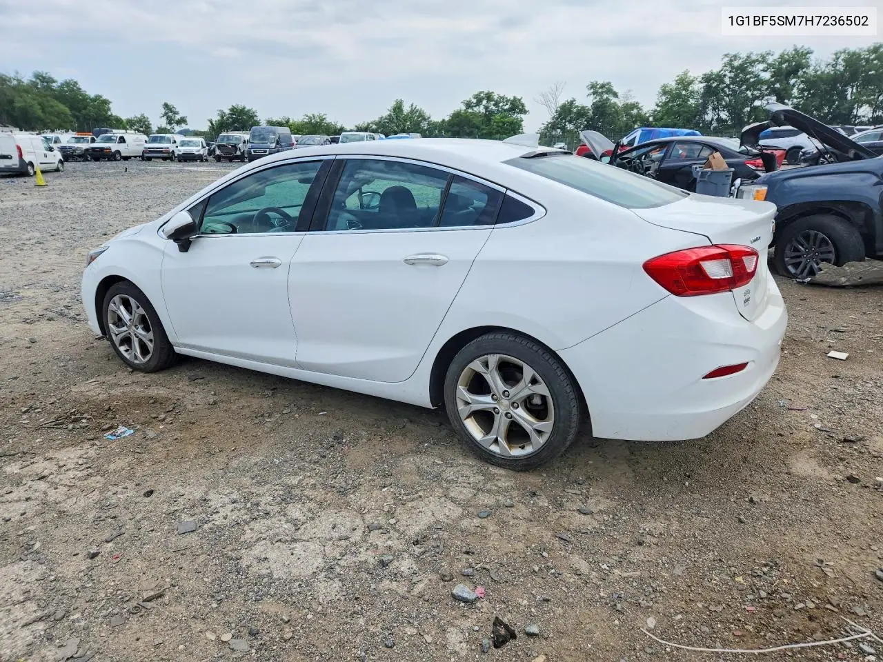 2017 Chevrolet Cruze Premier VIN: 1G1BF5SM7H7236502 Lot: 61609666