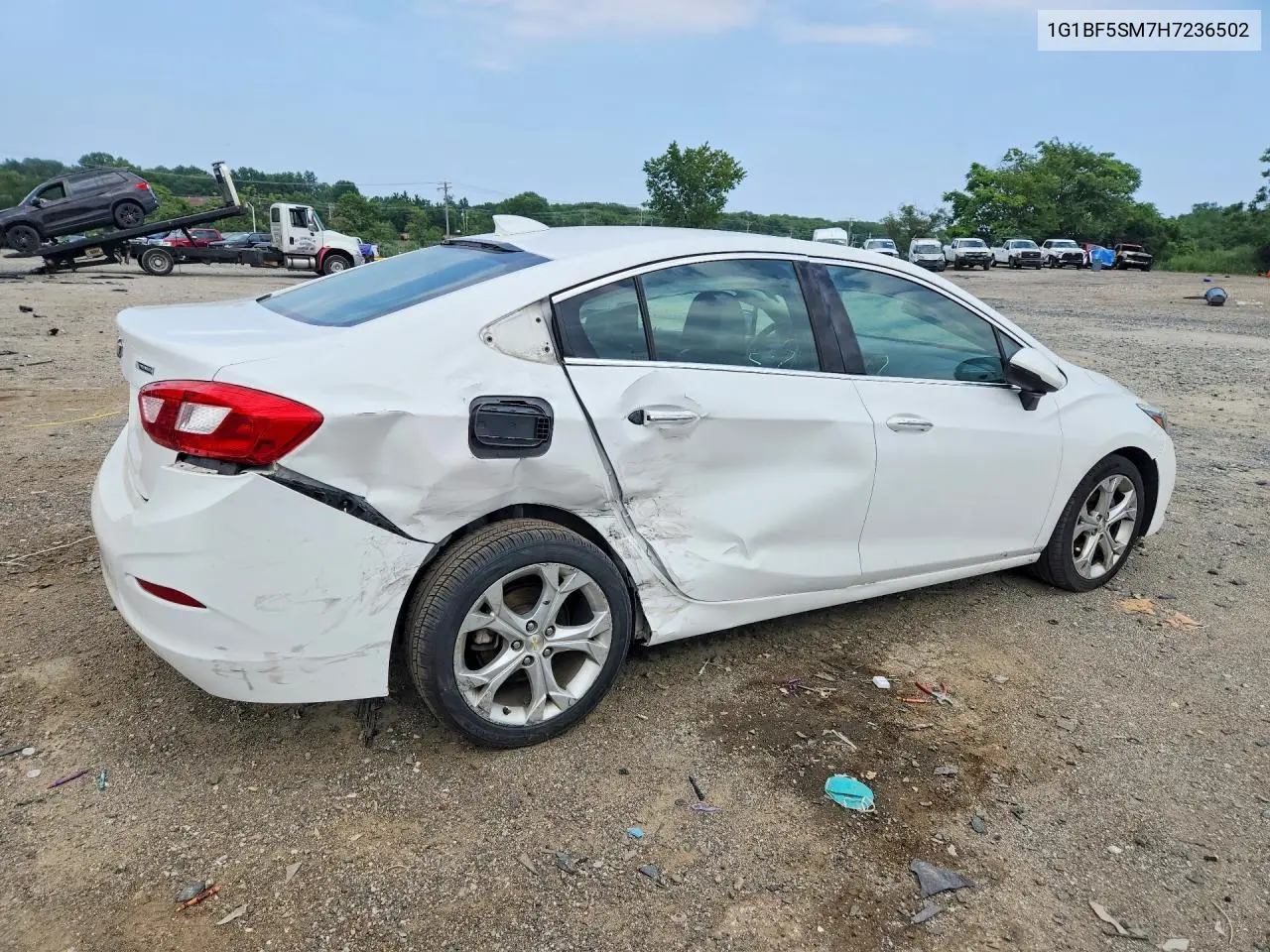 2017 Chevrolet Cruze Premier VIN: 1G1BF5SM7H7236502 Lot: 61609666