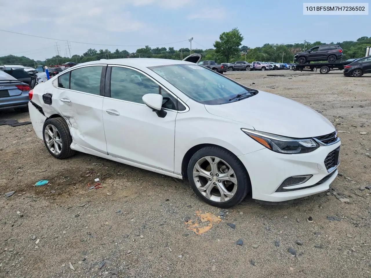 2017 Chevrolet Cruze Premier VIN: 1G1BF5SM7H7236502 Lot: 61609666