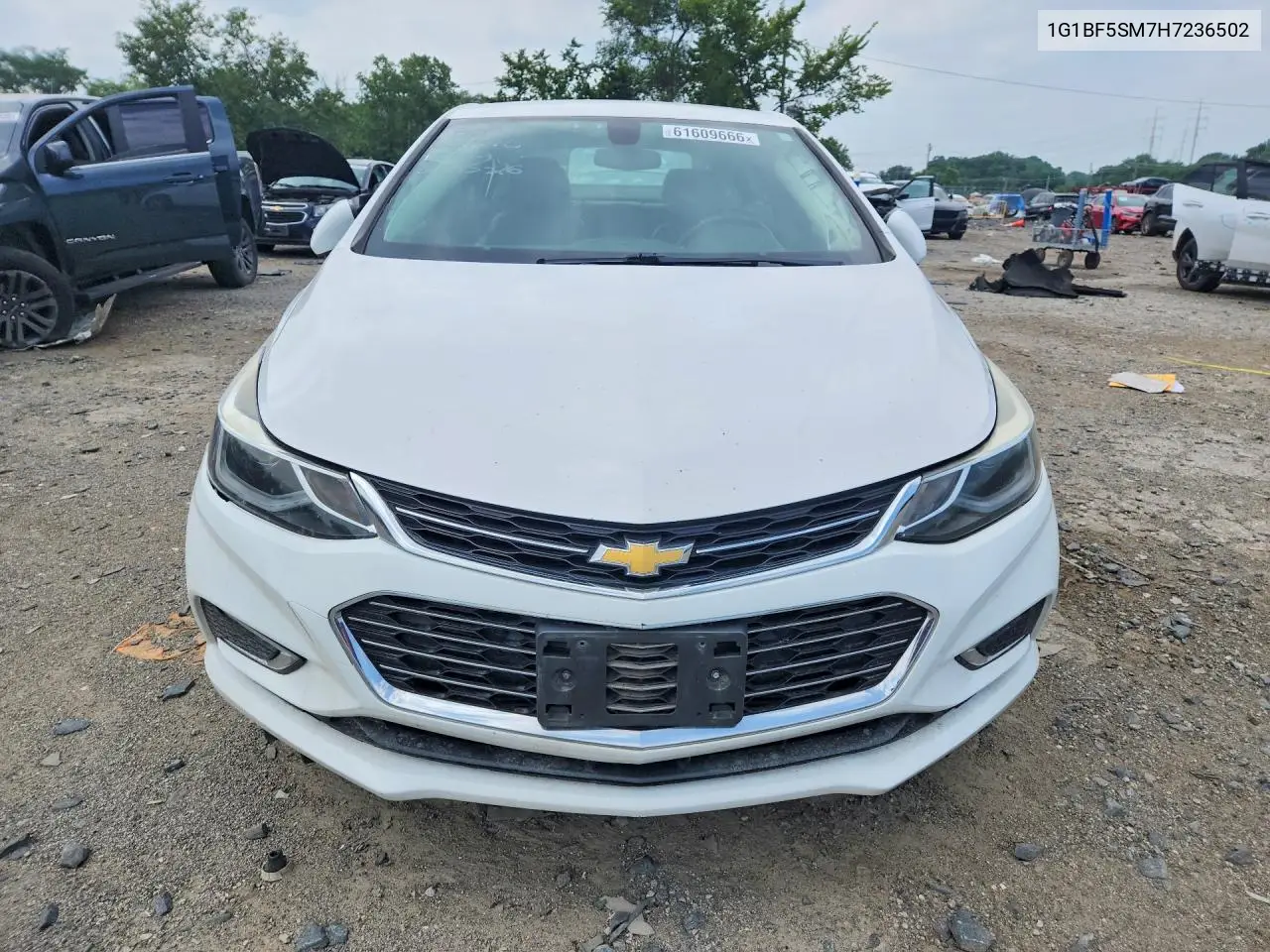 2017 Chevrolet Cruze Premier VIN: 1G1BF5SM7H7236502 Lot: 61609666