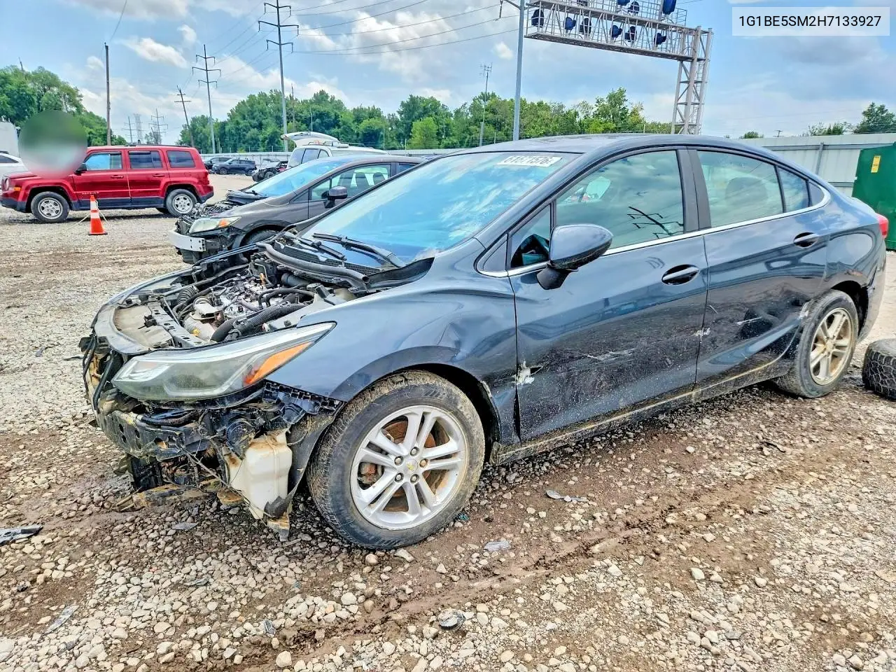 1G1BE5SM2H7133927 2017 Chevrolet Cruze Lt