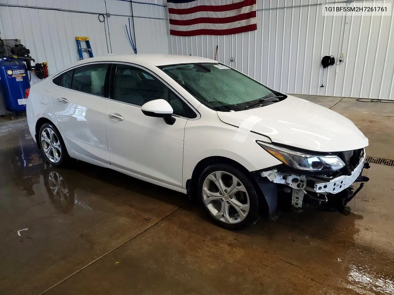 2017 Chevrolet Cruze Premier VIN: 1G1BF5SM2H7261761 Lot: 61867476