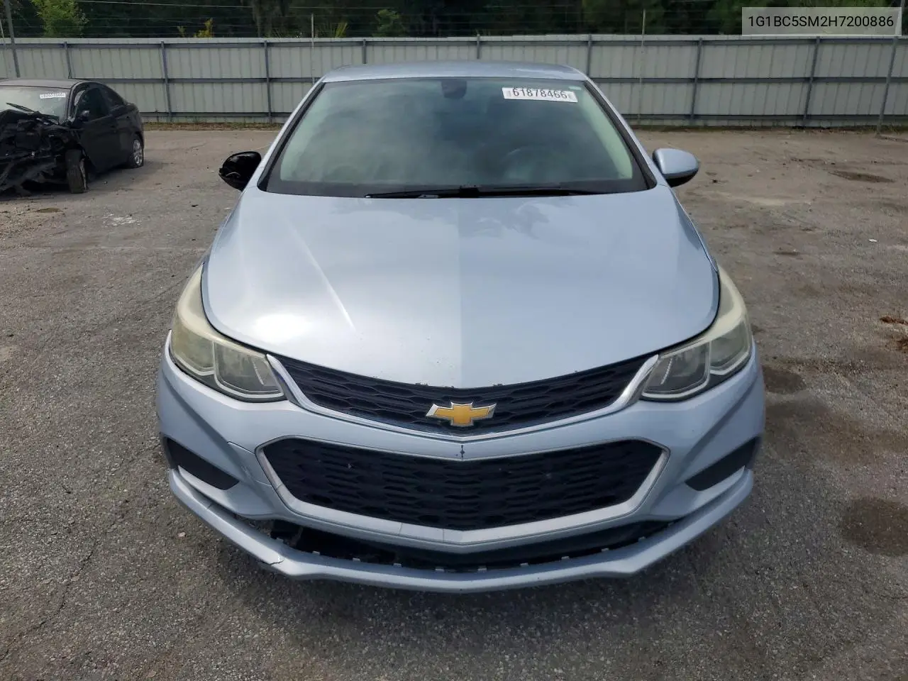2017 Chevrolet Cruze Ls VIN: 1G1BC5SM2H7200886 Lot: 61878466
