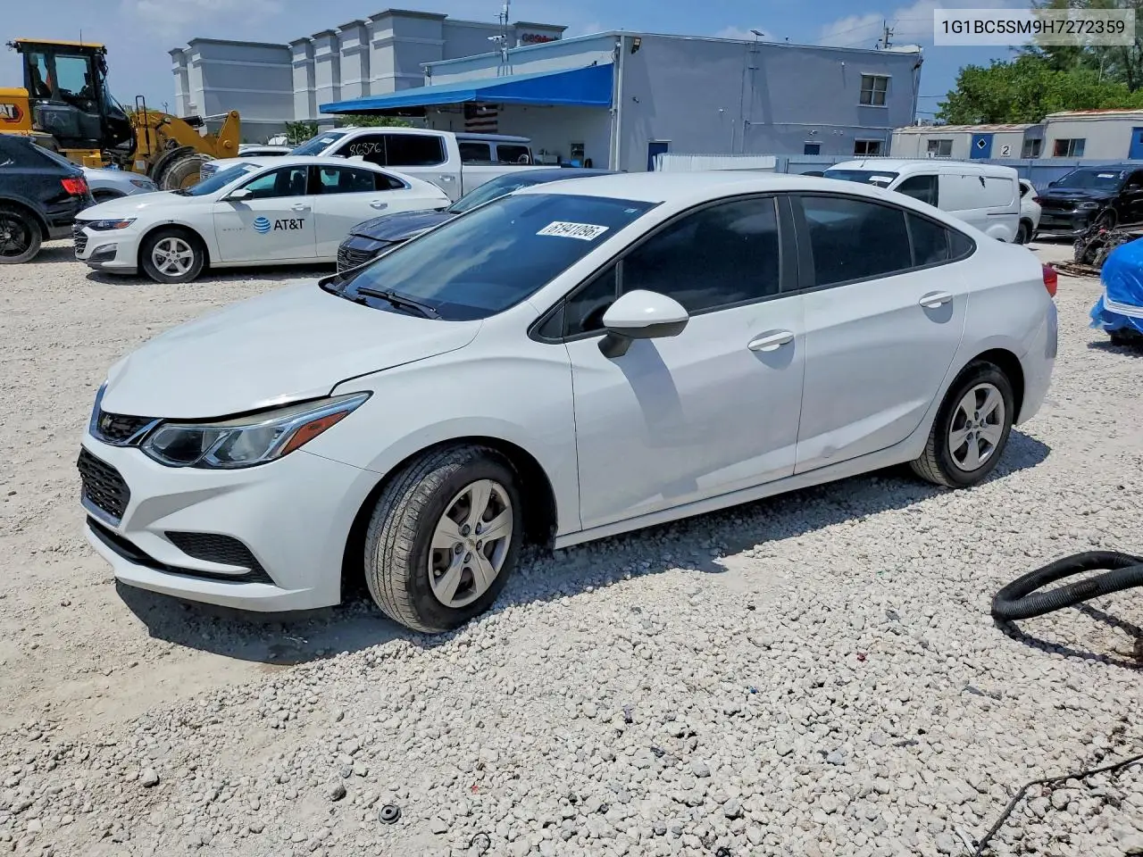 2017 Chevrolet Cruze Ls VIN: 1G1BC5SM9H7272359 Lot: 61941096