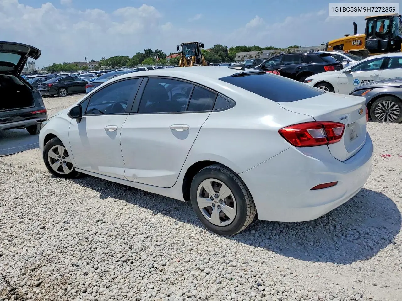 2017 Chevrolet Cruze Ls VIN: 1G1BC5SM9H7272359 Lot: 61941096