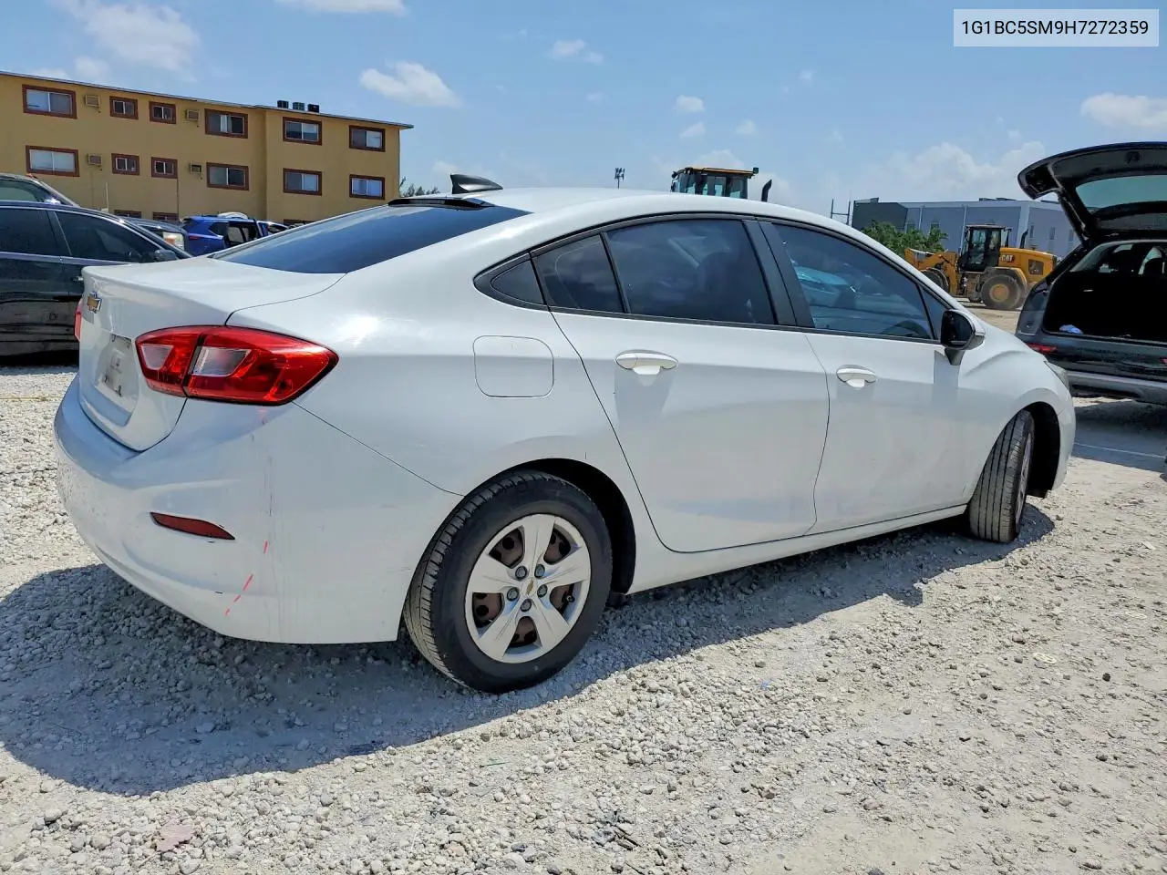 2017 Chevrolet Cruze Ls VIN: 1G1BC5SM9H7272359 Lot: 61941096