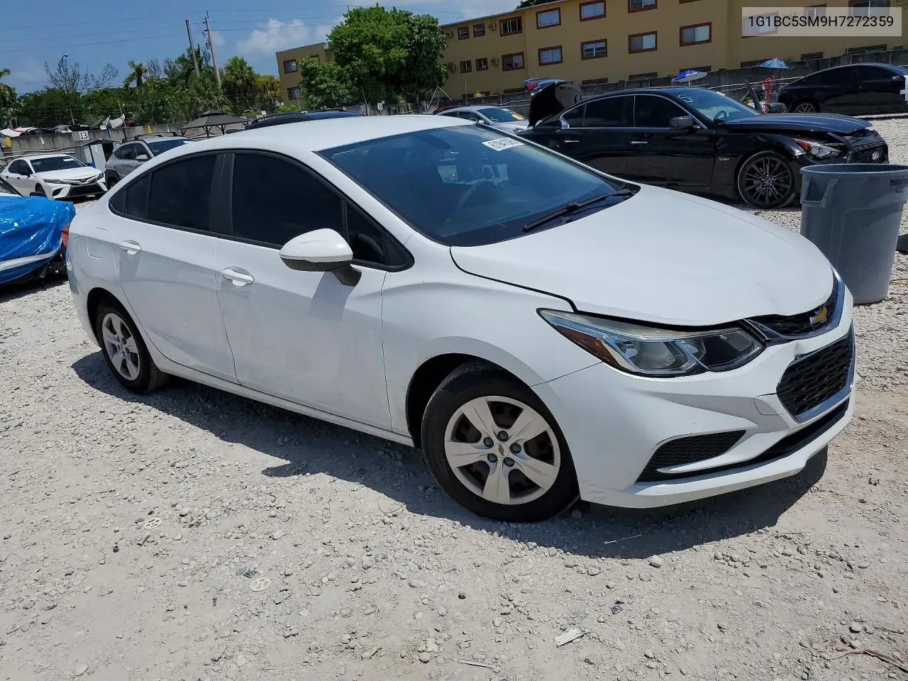 2017 Chevrolet Cruze Ls VIN: 1G1BC5SM9H7272359 Lot: 61941096