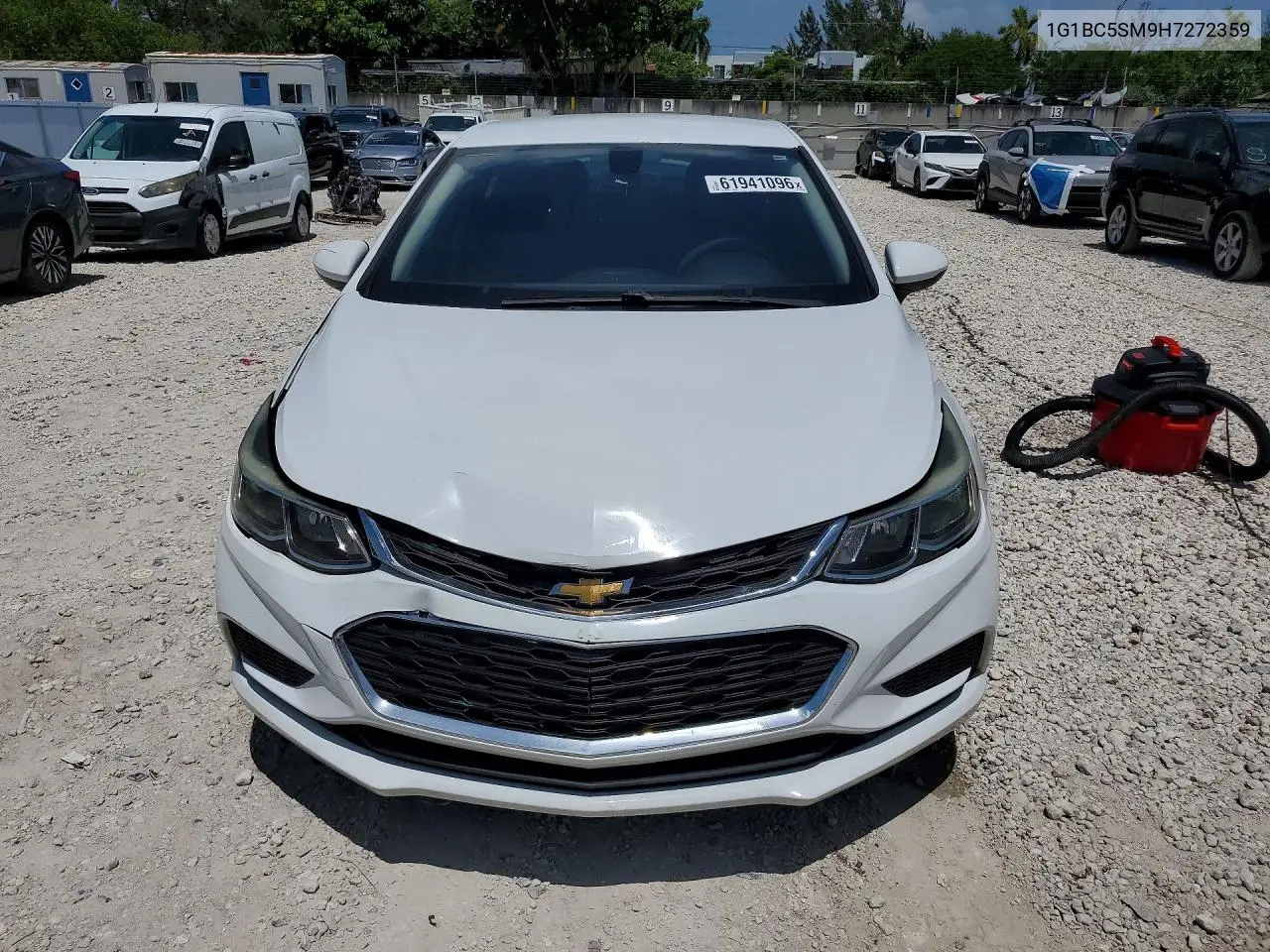 2017 Chevrolet Cruze Ls VIN: 1G1BC5SM9H7272359 Lot: 61941096