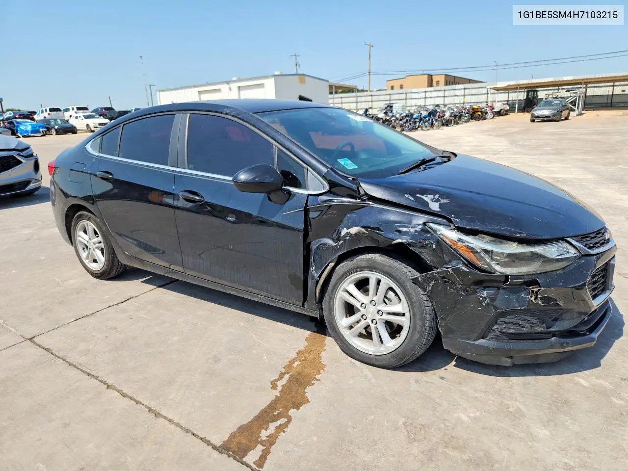 2017 Chevrolet Cruze Lt VIN: 1G1BE5SM4H7103215 Lot: 62026766