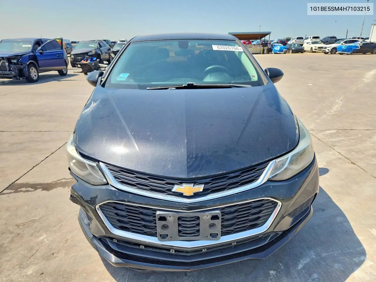 2017 Chevrolet Cruze Lt VIN: 1G1BE5SM4H7103215 Lot: 62026766