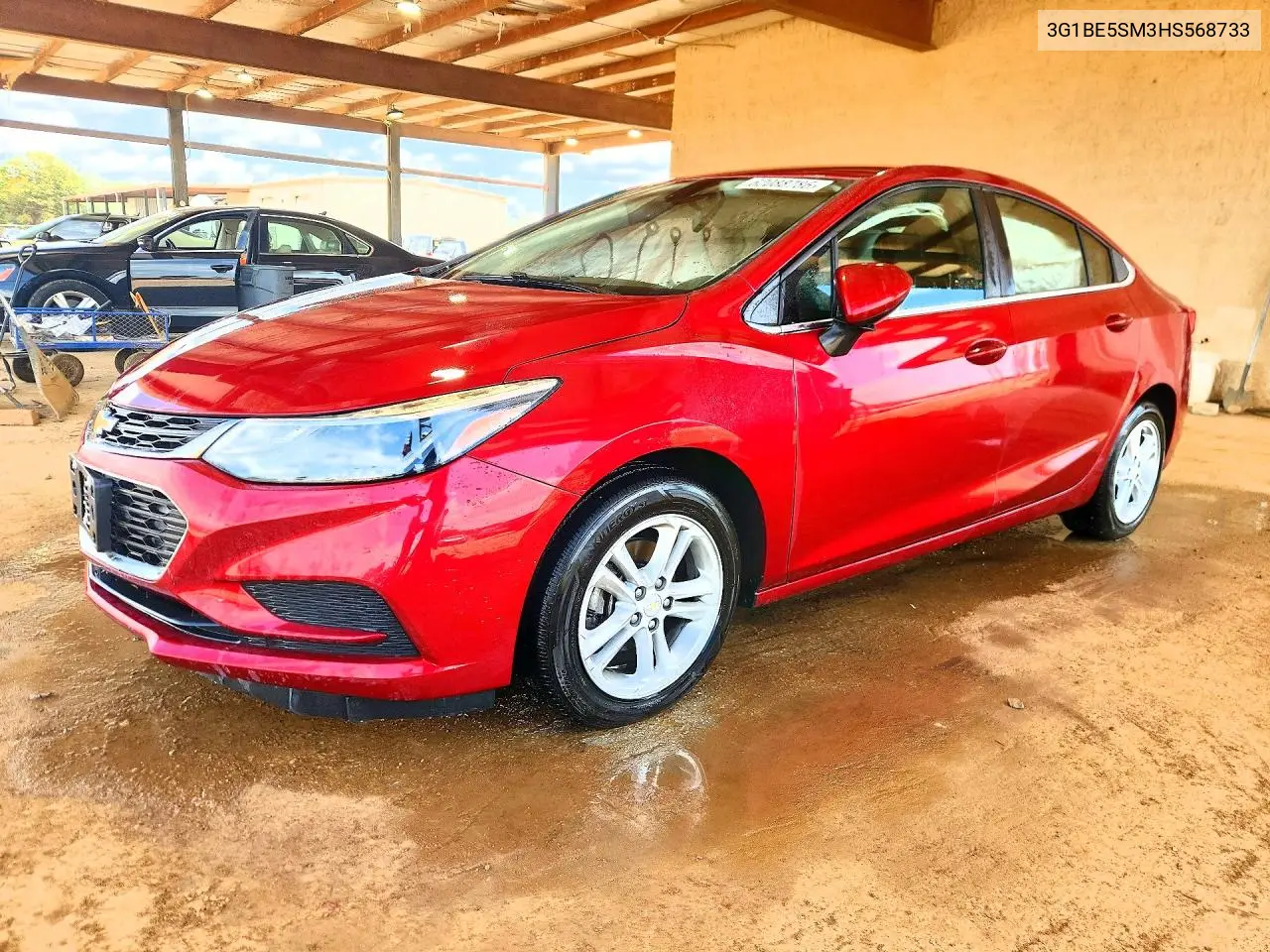 2017 Chevrolet Cruze Lt VIN: 3G1BE5SM3HS568733 Lot: 62088786