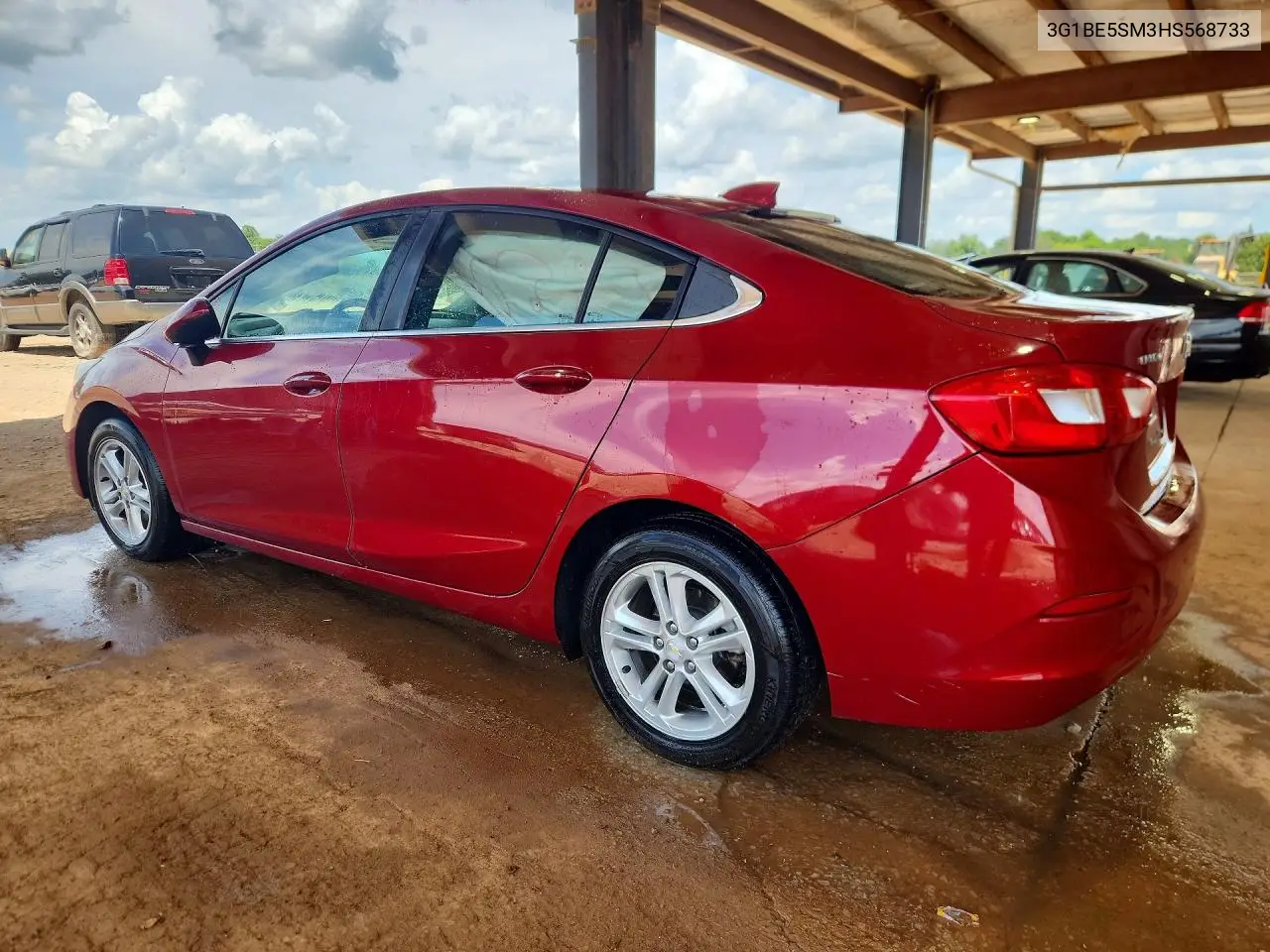 2017 Chevrolet Cruze Lt VIN: 3G1BE5SM3HS568733 Lot: 62088786