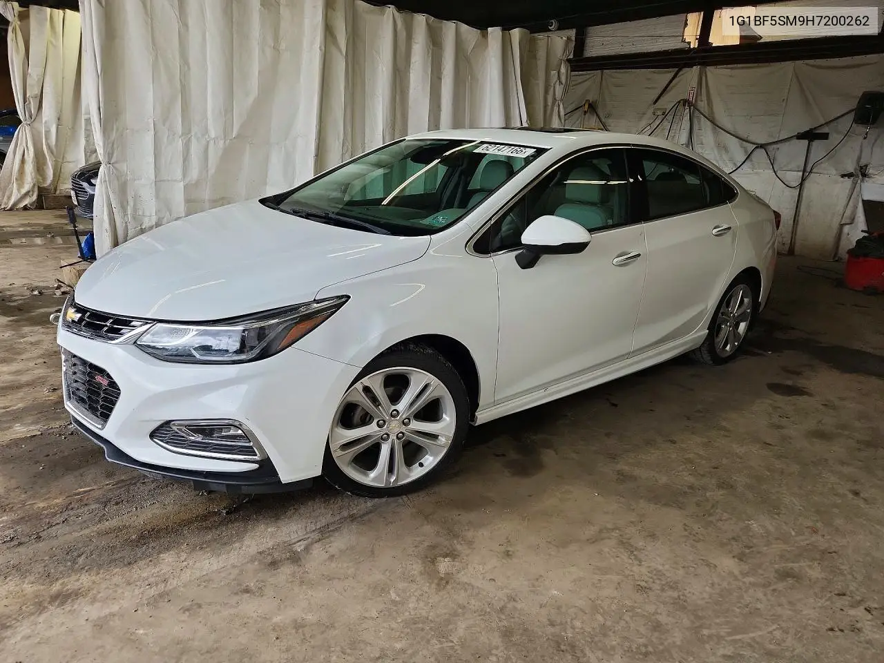 1G1BF5SM9H7200262 2017 Chevrolet Cruze Premier
