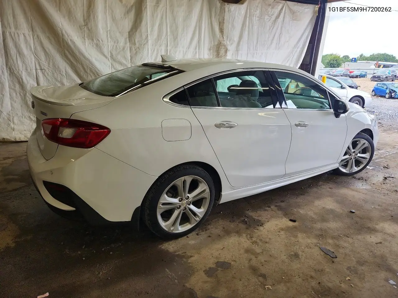 1G1BF5SM9H7200262 2017 Chevrolet Cruze Premier
