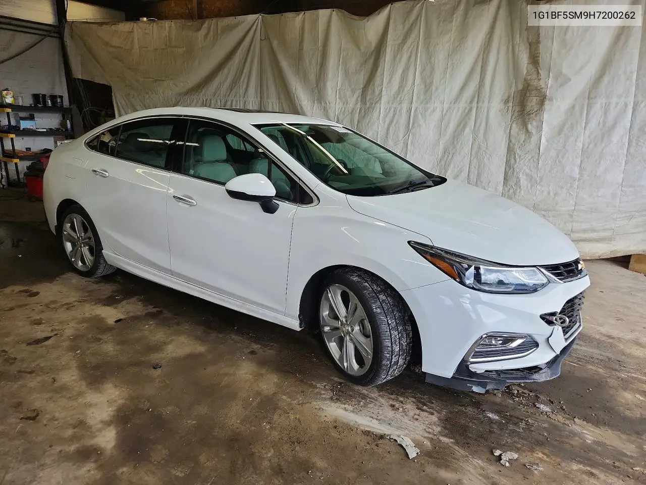 1G1BF5SM9H7200262 2017 Chevrolet Cruze Premier