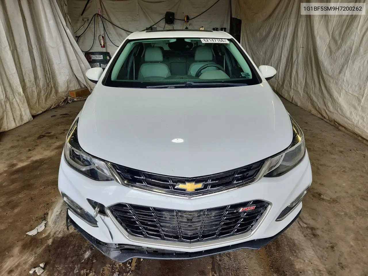 1G1BF5SM9H7200262 2017 Chevrolet Cruze Premier