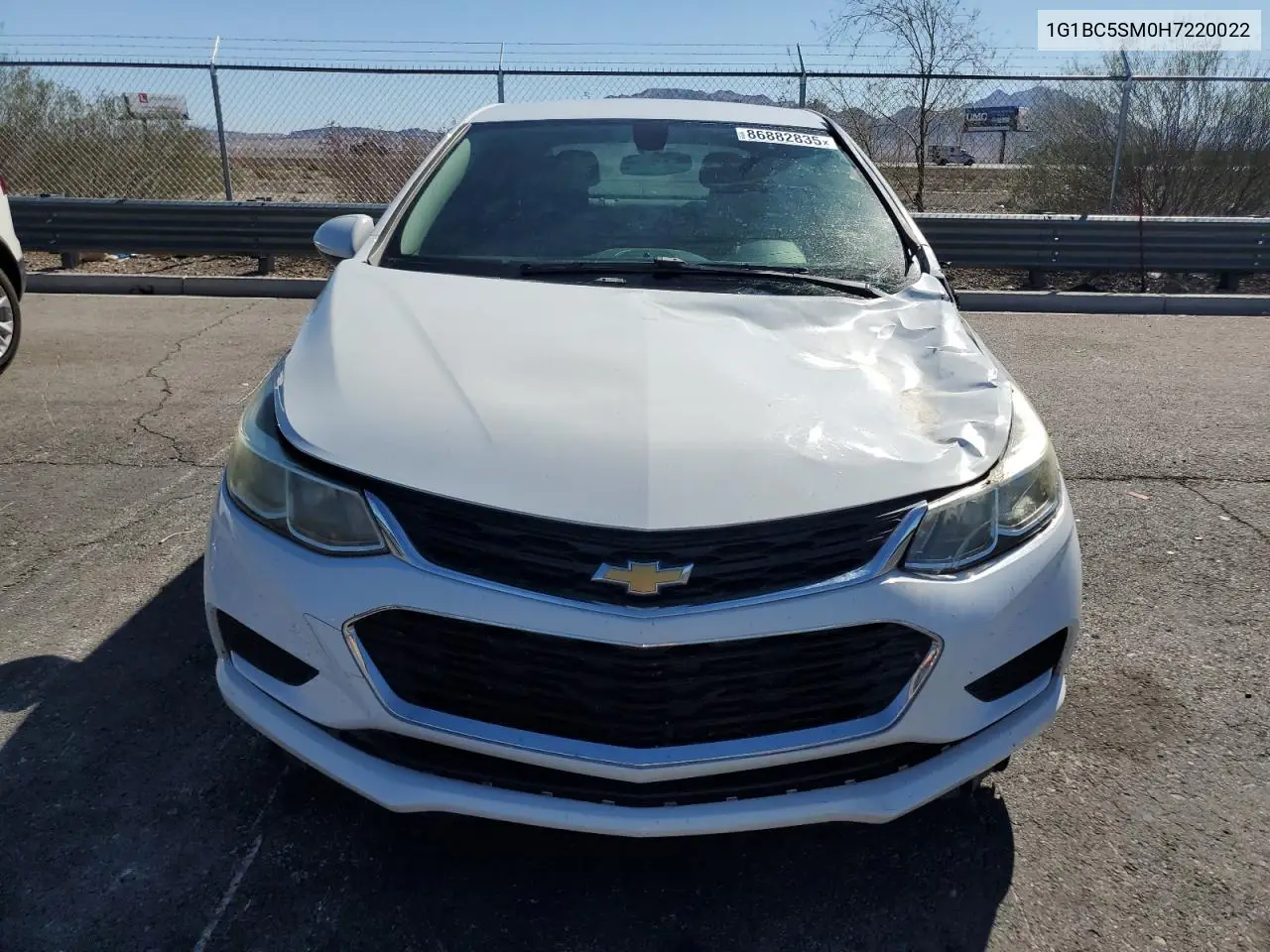 1G1BC5SM0H7220022 2017 Chevrolet Cruze Ls