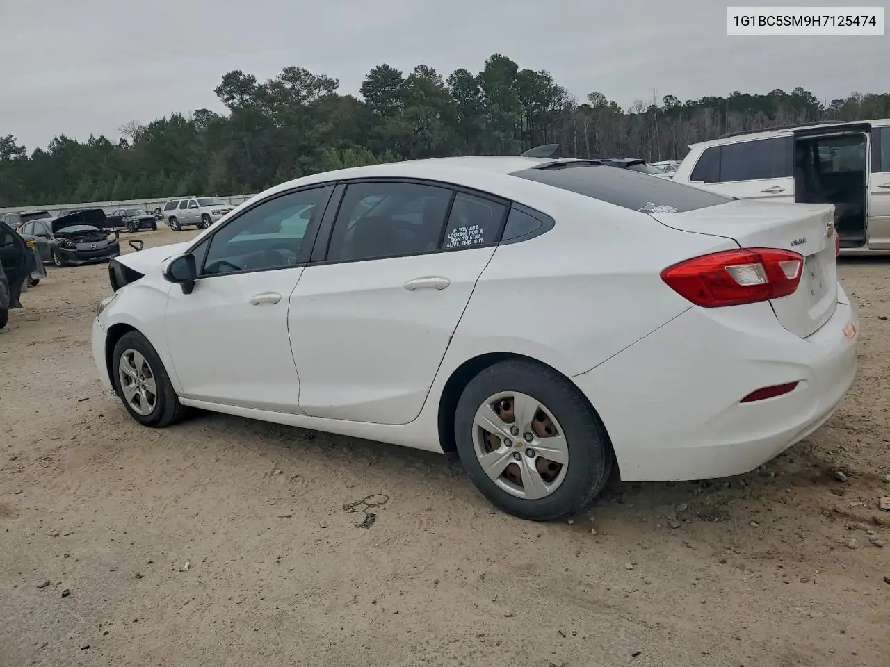 1G1BC5SM9H7125474 2017 Chevrolet Cruze Ls