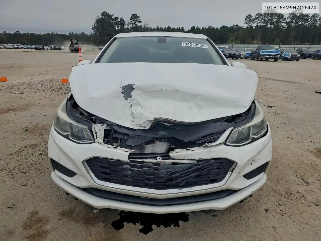 1G1BC5SM9H7125474 2017 Chevrolet Cruze Ls