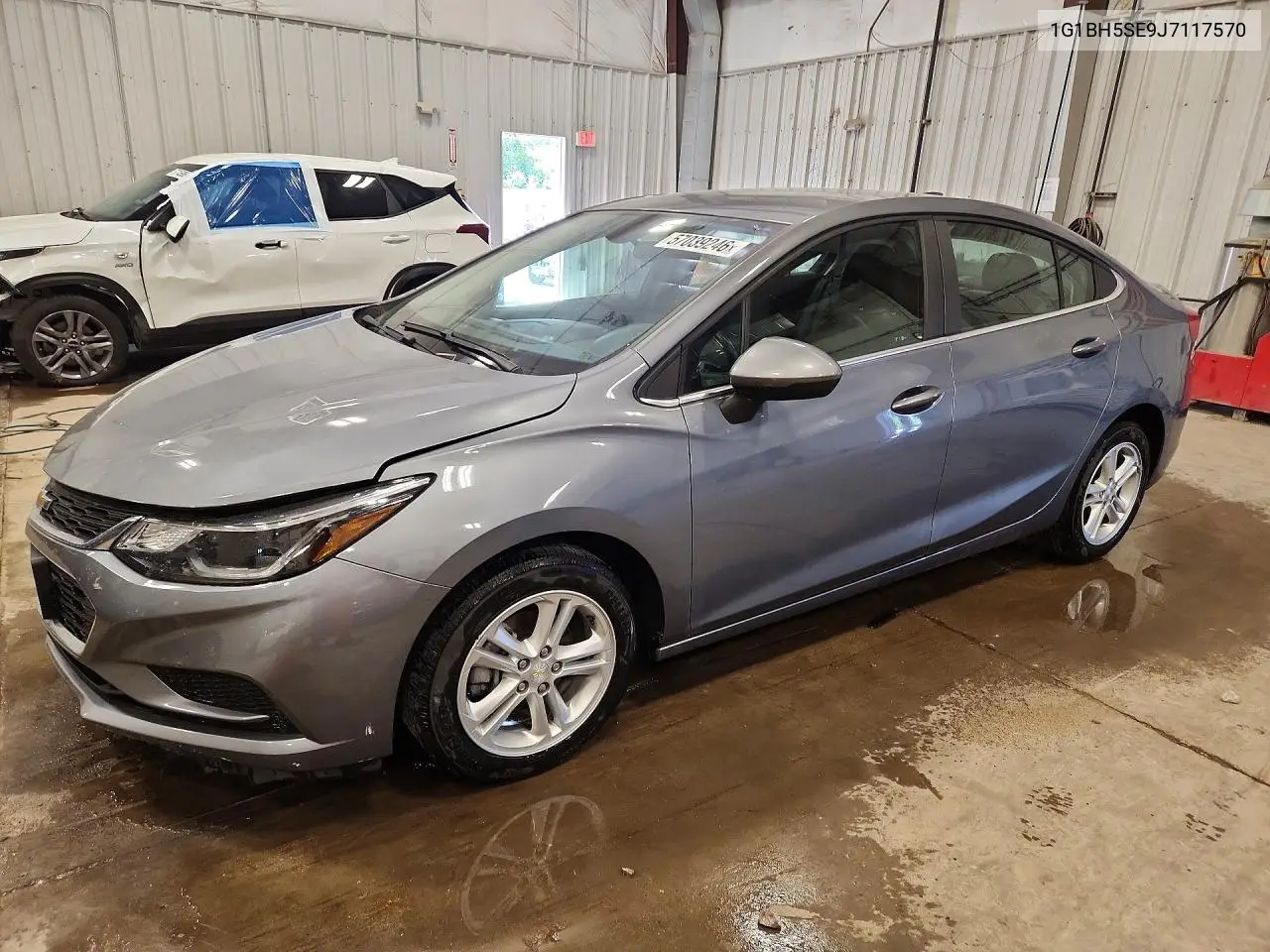 2018 Chevrolet Cruze Lt VIN: 1G1BH5SE9J7117570 Lot: 57039246