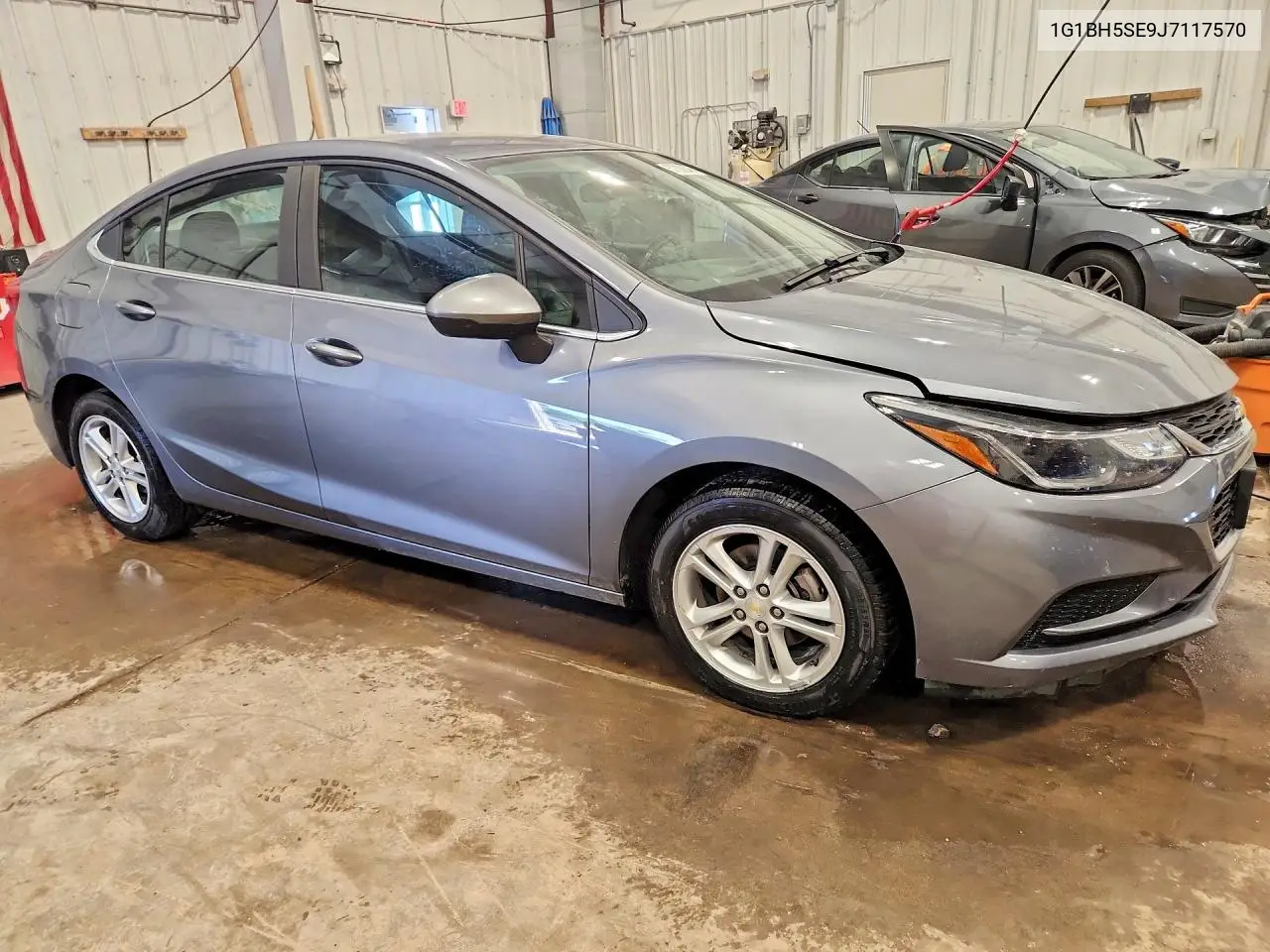 2018 Chevrolet Cruze Lt VIN: 1G1BH5SE9J7117570 Lot: 57039246