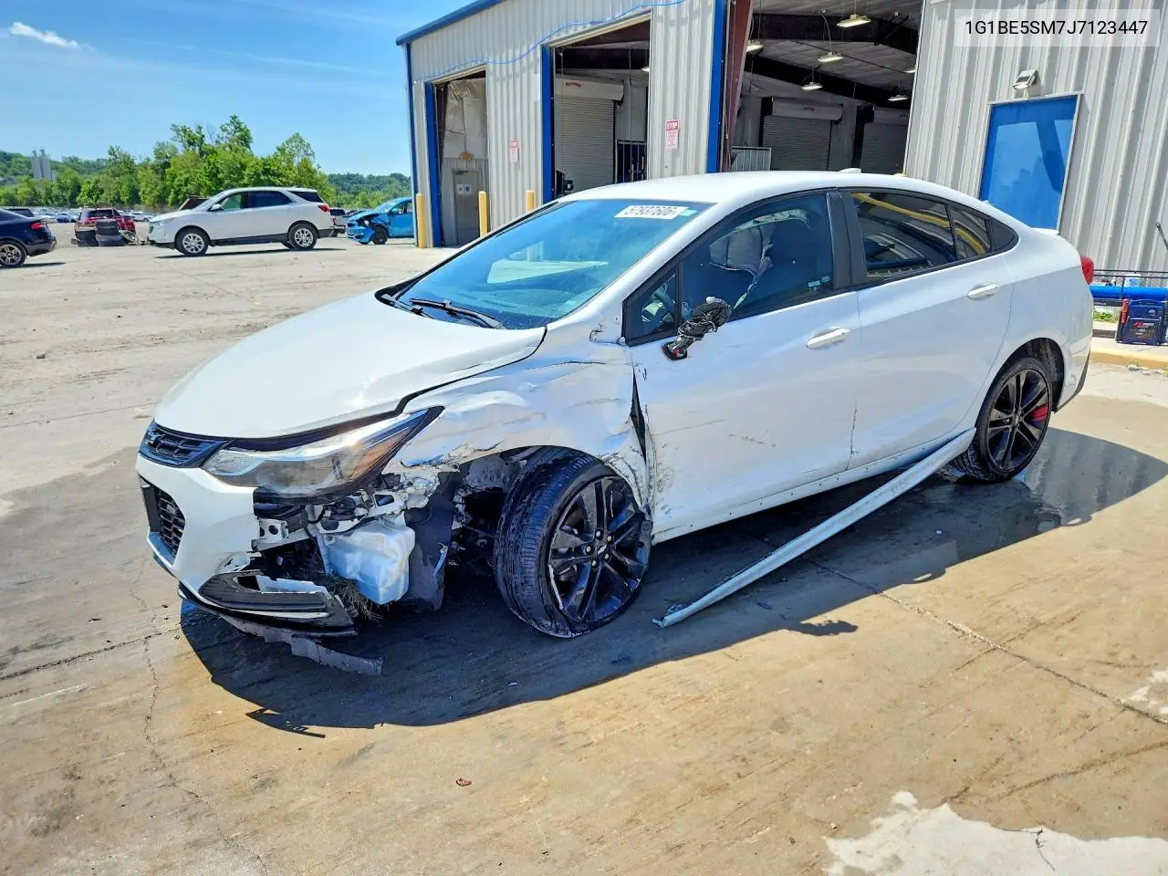 2018 Chevrolet Cruze Lt VIN: 1G1BE5SM7J7123447 Lot: 57937606