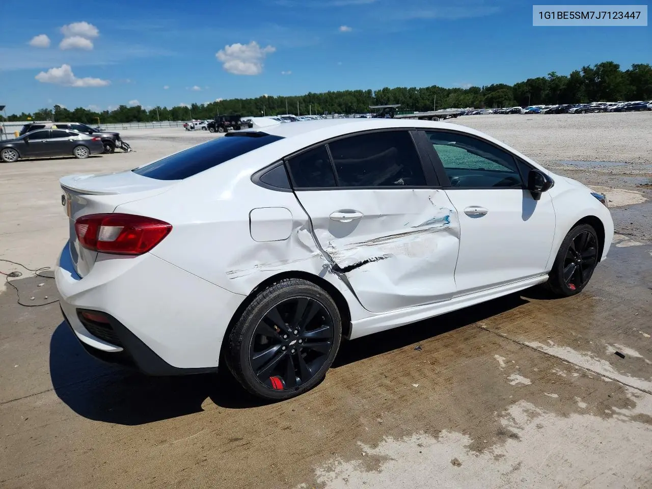 2018 Chevrolet Cruze Lt VIN: 1G1BE5SM7J7123447 Lot: 57937606
