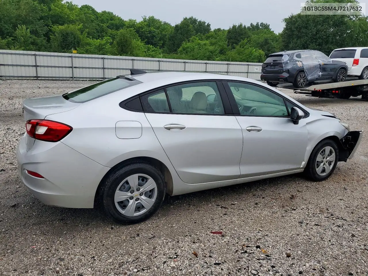 2018 Chevrolet Cruze Ls VIN: 1G1BC5SM4J7217632 Lot: 58106206