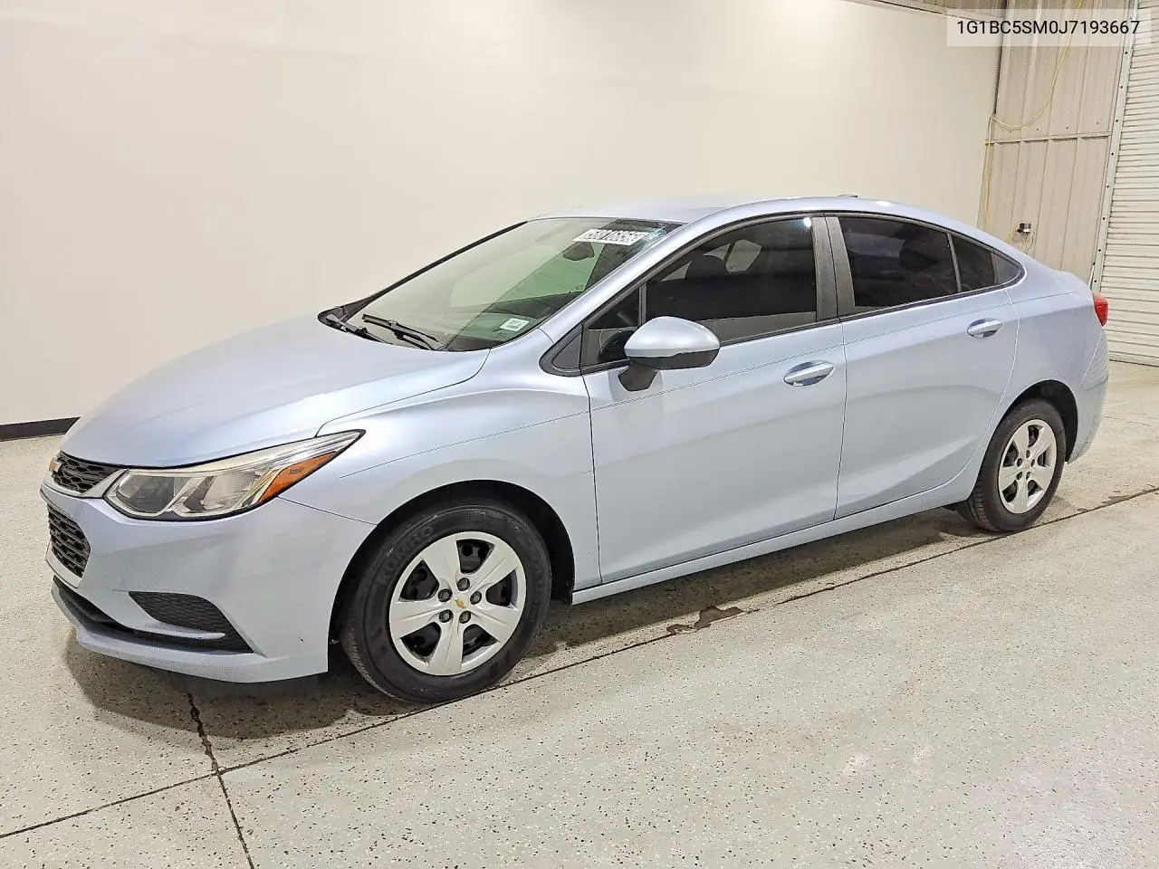 2018 Chevrolet Cruze Ls VIN: 1G1BC5SM0J7193667 Lot: 58816856