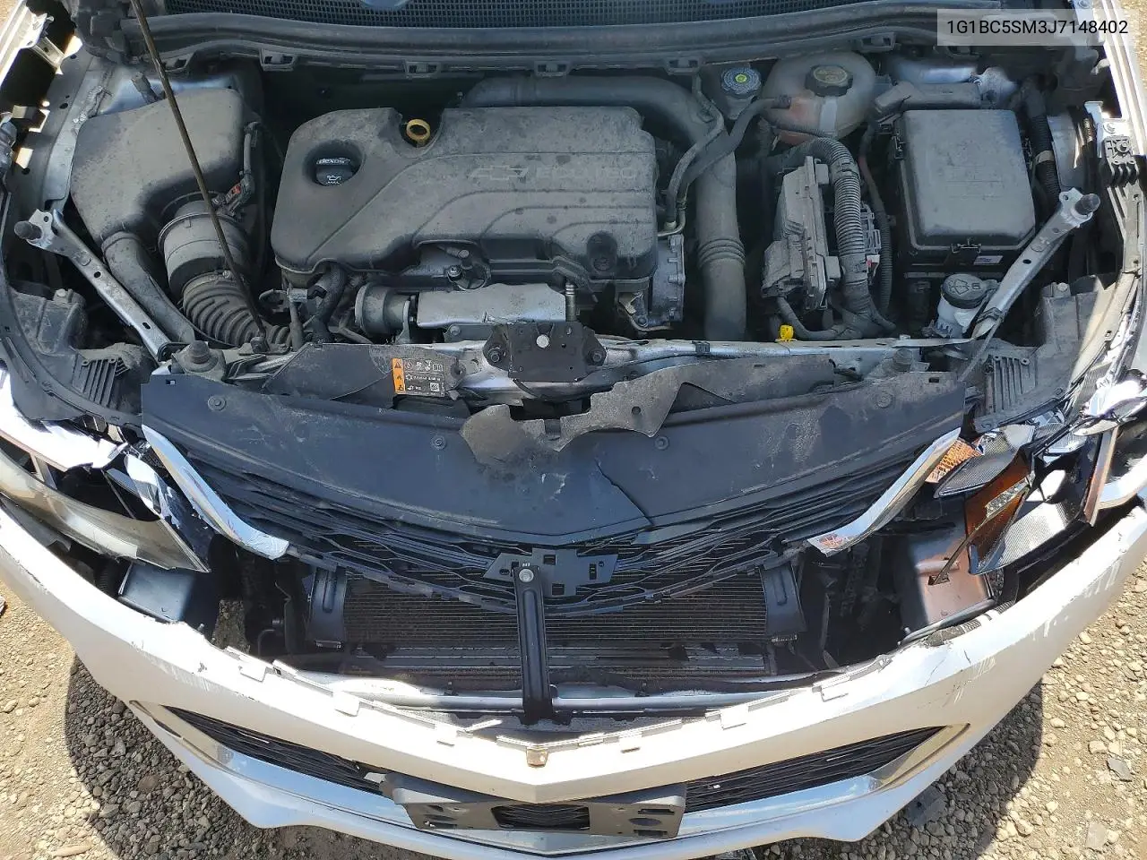 2018 Chevrolet Cruze Ls VIN: 1G1BC5SM3J7148402 Lot: 59266956