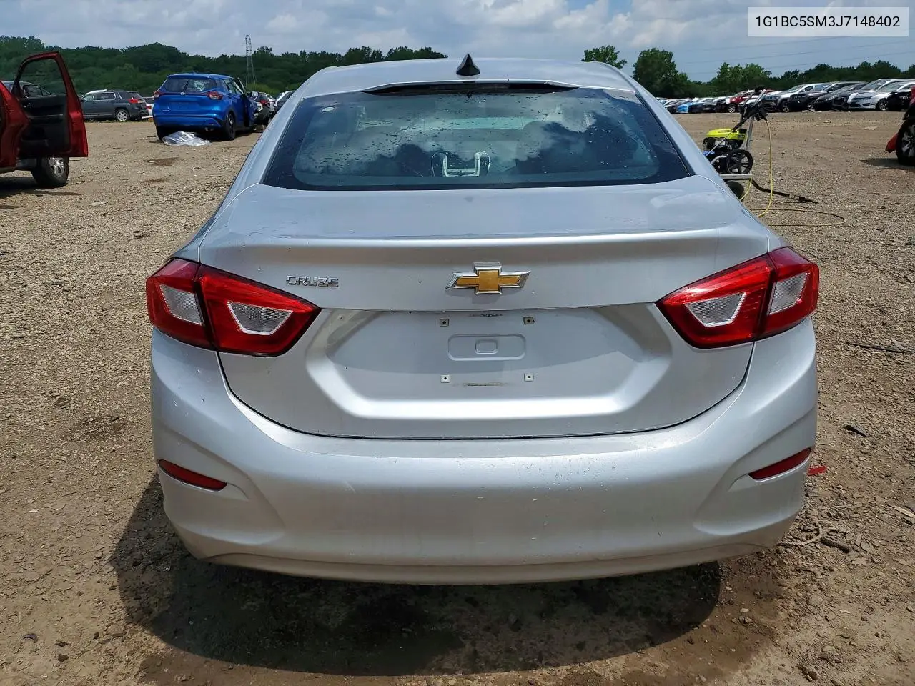 2018 Chevrolet Cruze Ls VIN: 1G1BC5SM3J7148402 Lot: 59266956