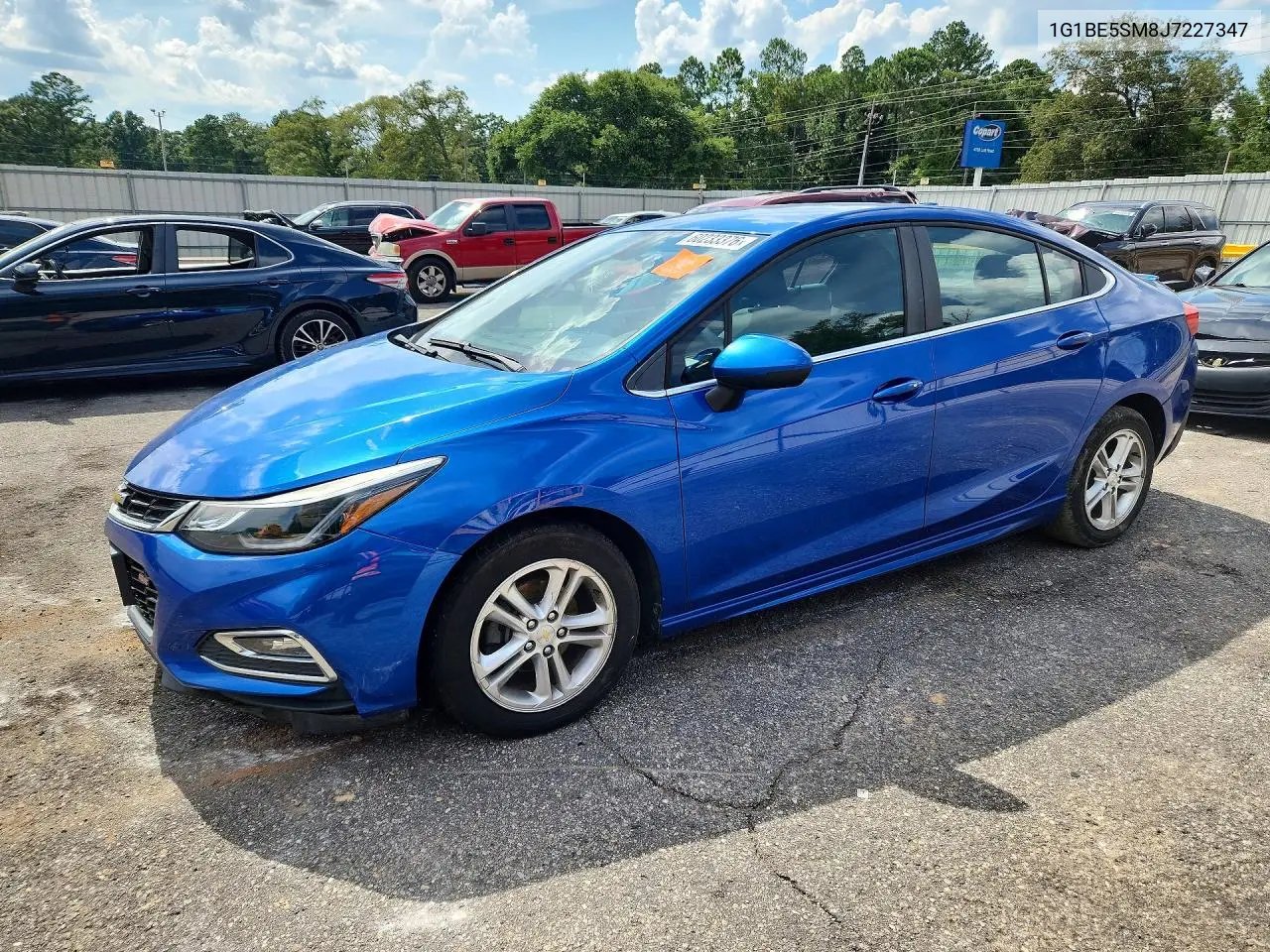 2018 Chevrolet Cruze Lt VIN: 1G1BE5SM8J7227347 Lot: 60233376