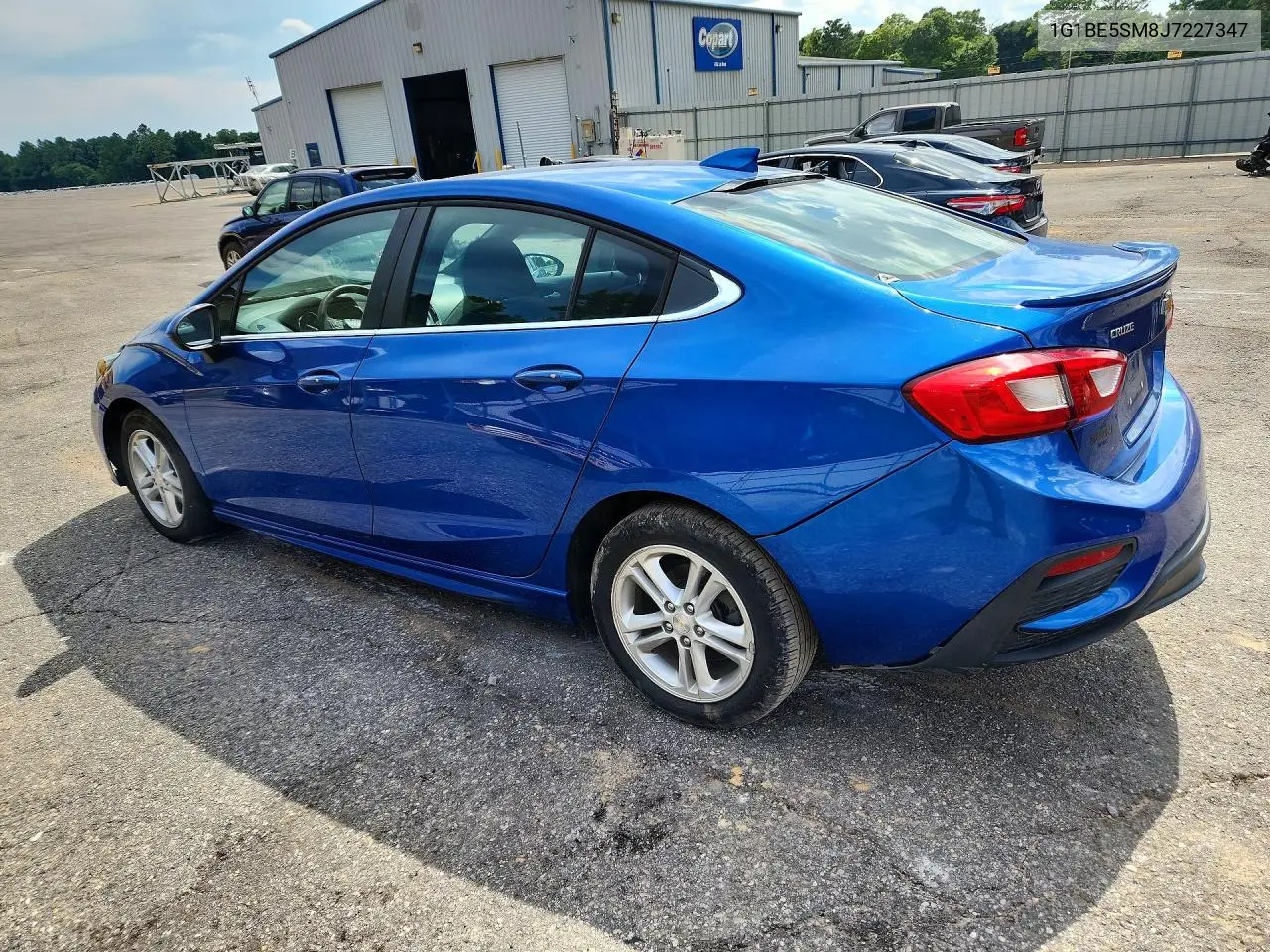 2018 Chevrolet Cruze Lt VIN: 1G1BE5SM8J7227347 Lot: 60233376