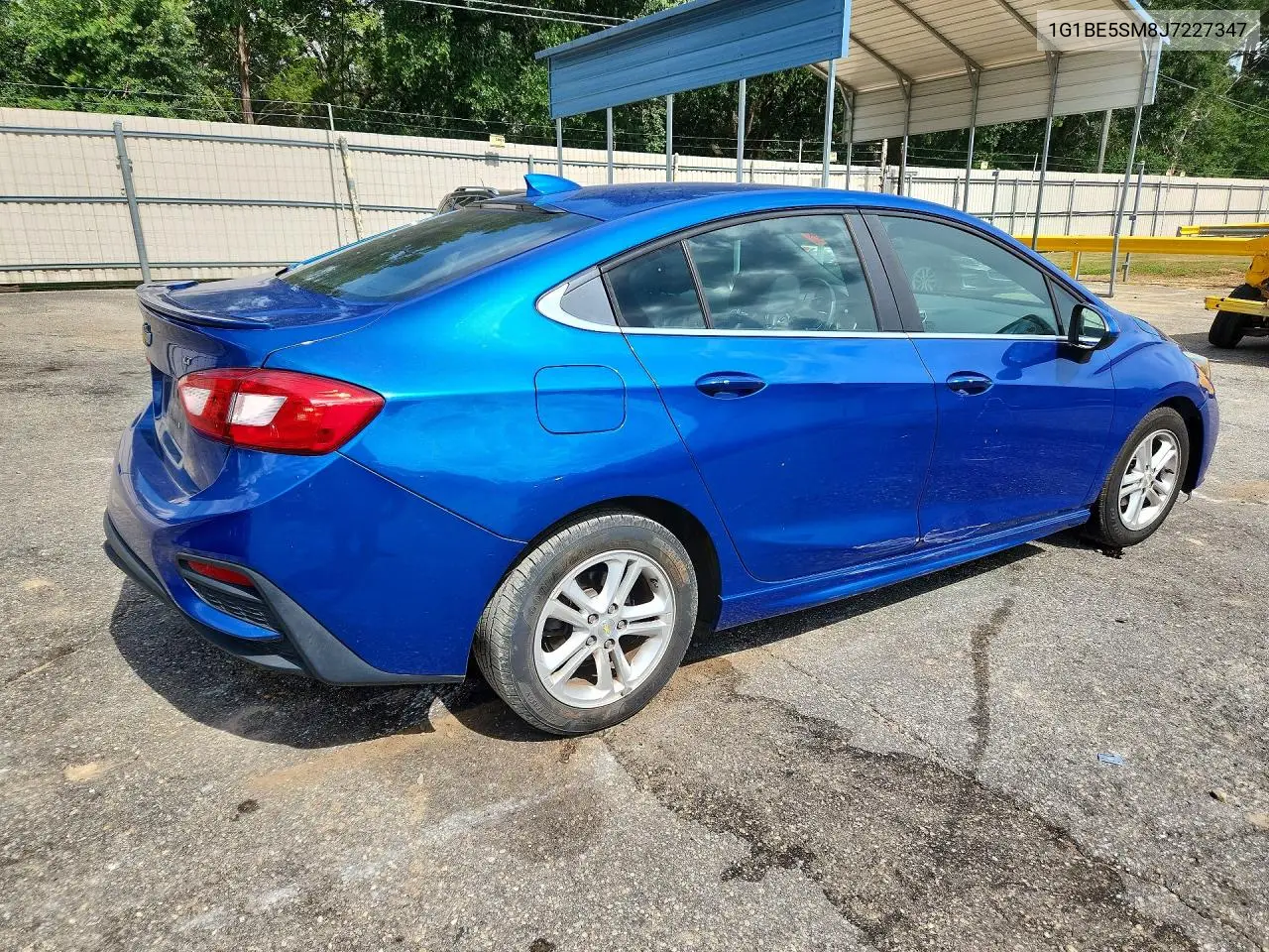 2018 Chevrolet Cruze Lt VIN: 1G1BE5SM8J7227347 Lot: 60233376