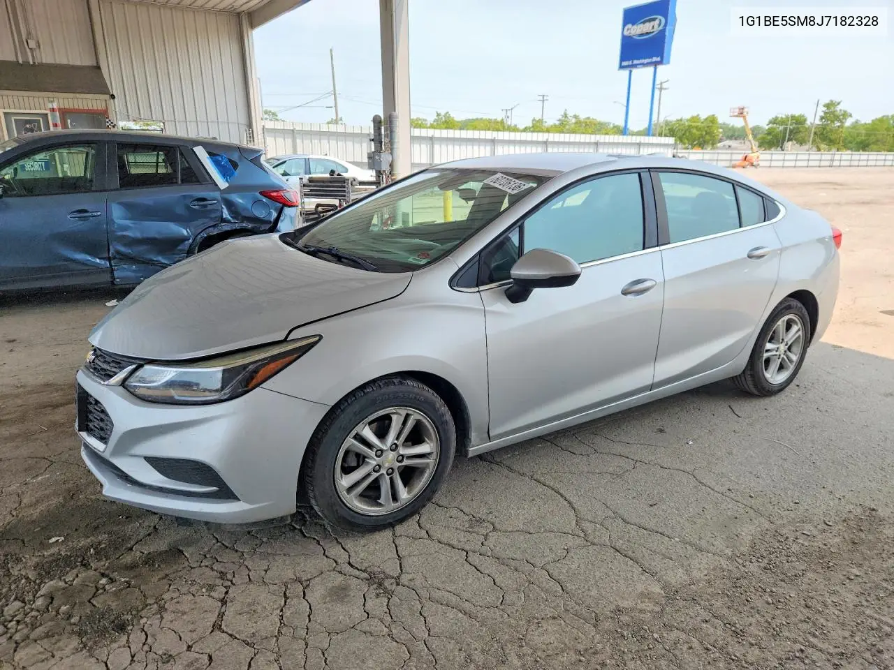 2018 Chevrolet Cruze Lt VIN: 1G1BE5SM8J7182328 Lot: 60706136