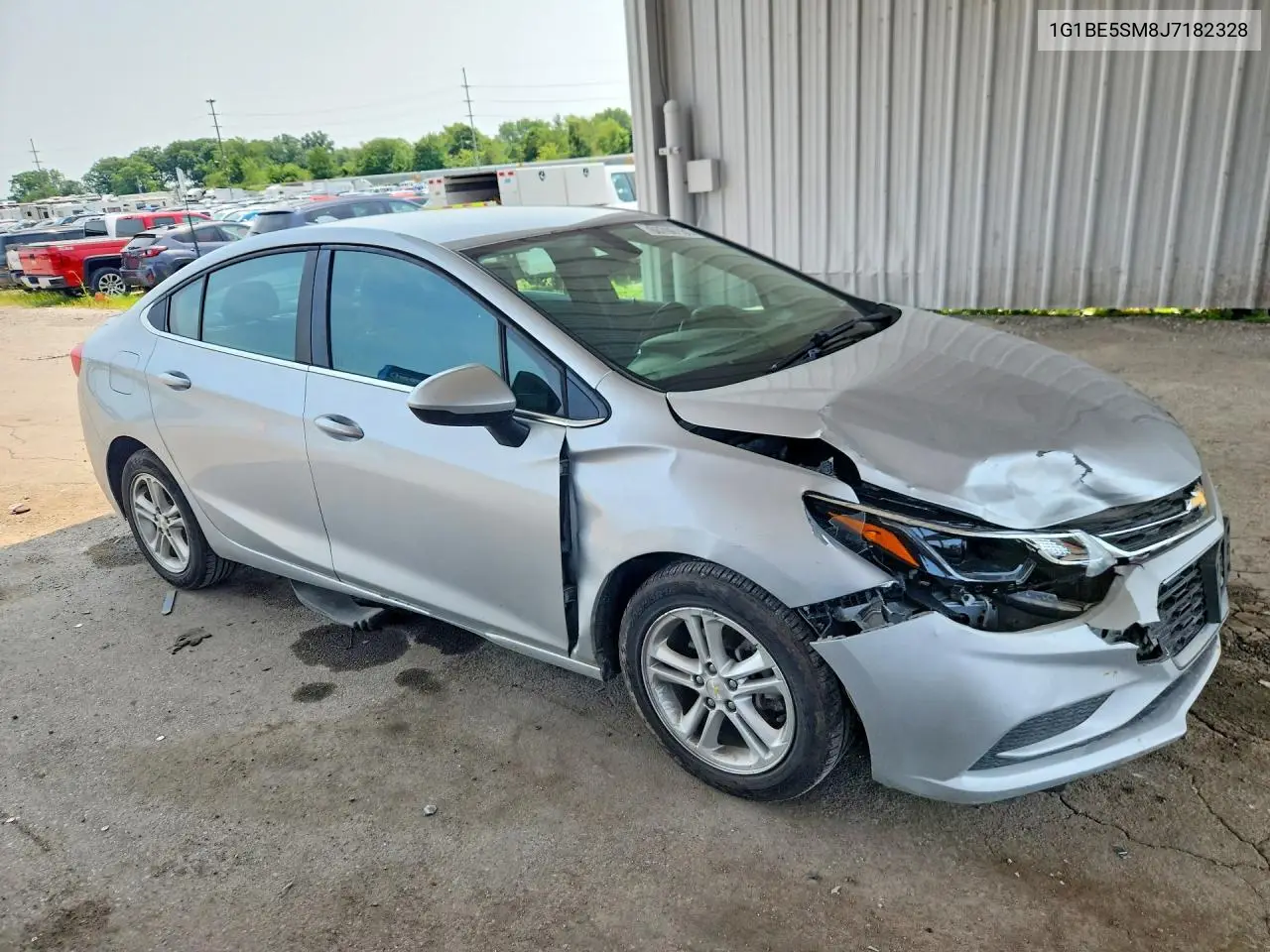 2018 Chevrolet Cruze Lt VIN: 1G1BE5SM8J7182328 Lot: 60706136