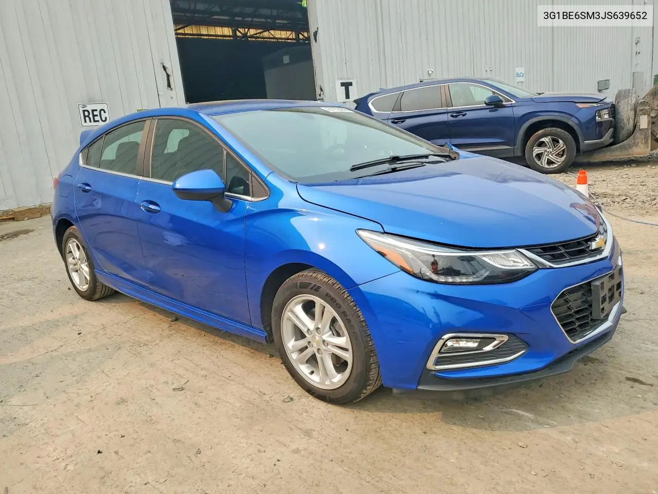 2018 Chevrolet Cruze Lt VIN: 3G1BE6SM3JS639652 Lot: 61119906