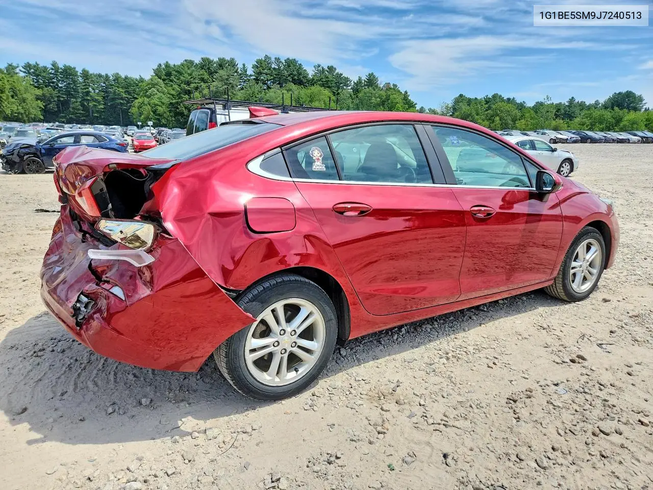 2018 Chevrolet Cruze Lt VIN: 1G1BE5SM9J7240513 Lot: 61146566