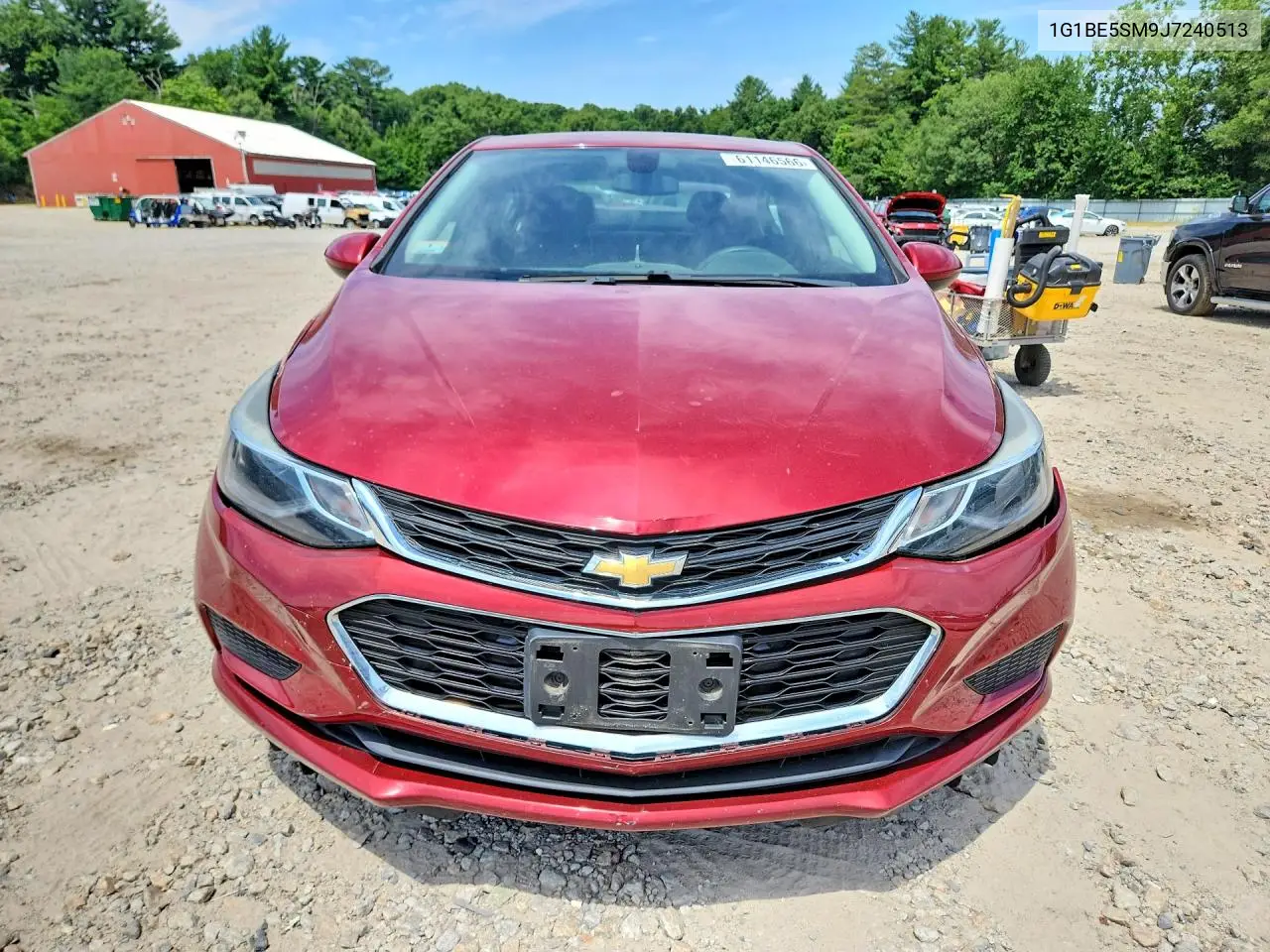 2018 Chevrolet Cruze Lt VIN: 1G1BE5SM9J7240513 Lot: 61146566