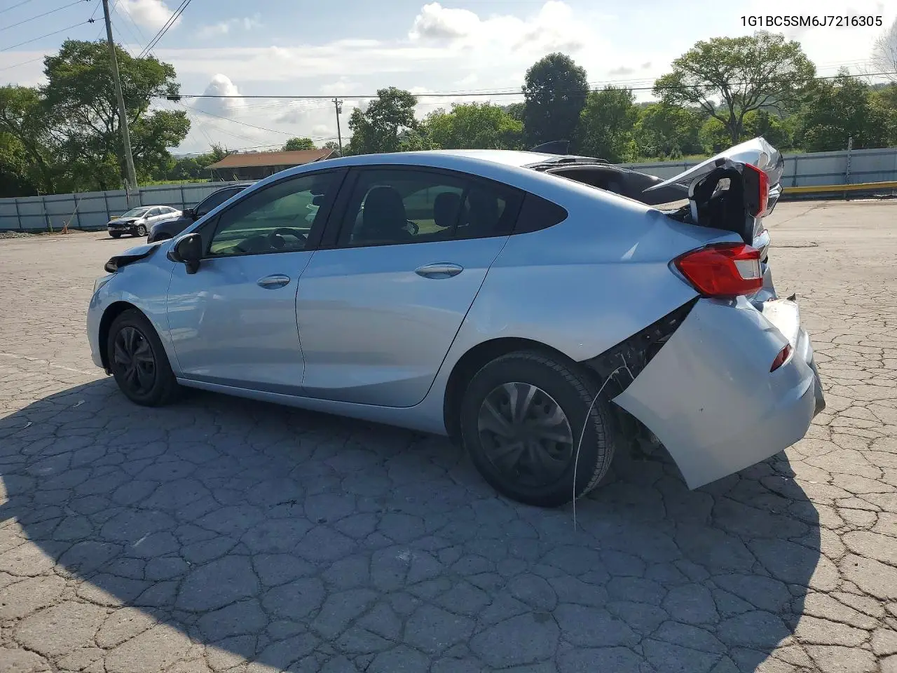 2018 Chevrolet Cruze Ls VIN: 1G1BC5SM6J7216305 Lot: 61237386