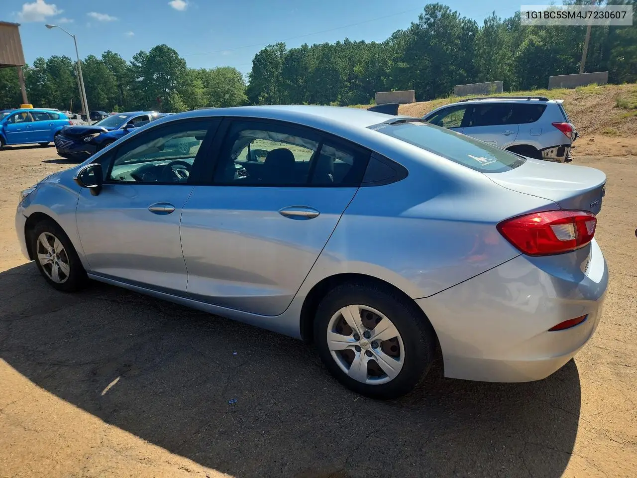 2018 Chevrolet Cruze Ls VIN: 1G1BC5SM4J7230607 Lot: 61349716