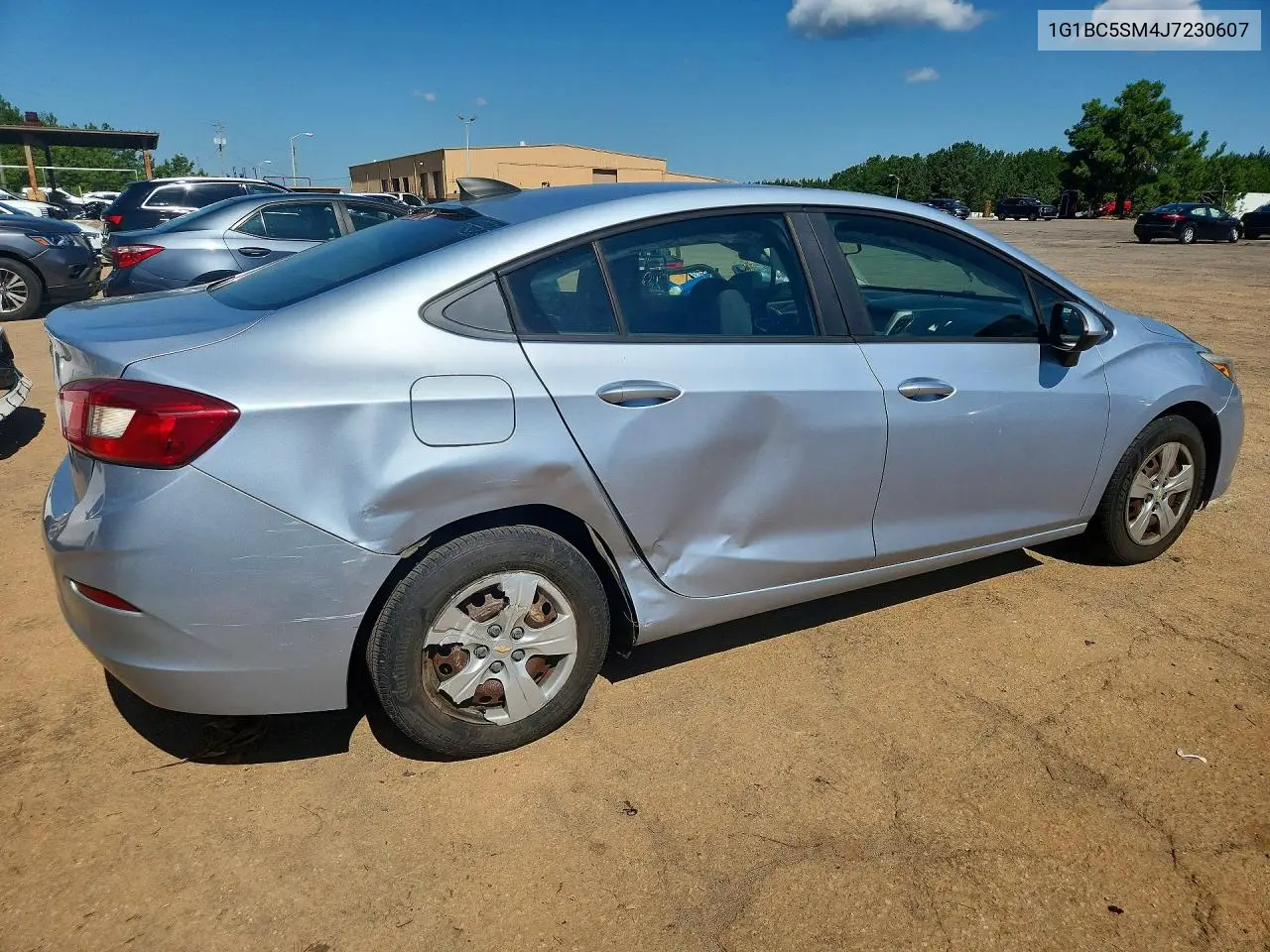 2018 Chevrolet Cruze Ls VIN: 1G1BC5SM4J7230607 Lot: 61349716