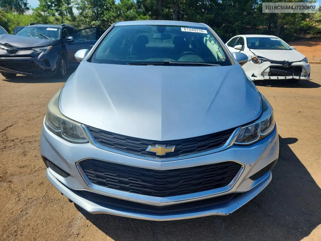 2018 Chevrolet Cruze Ls VIN: 1G1BC5SM4J7230607 Lot: 61349716