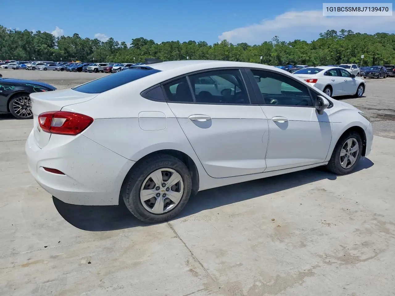 2018 Chevrolet Cruze Lt VIN: 1G1BC5SM8J7139470 Lot: 61491496