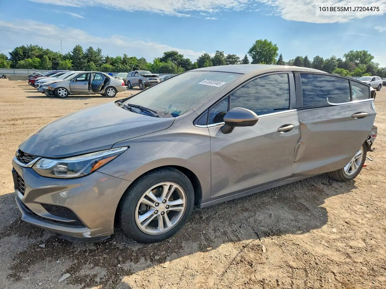 2018 Chevrolet Cruze Lt VIN: 1G1BE5SM1J7204475 Lot: 61503346