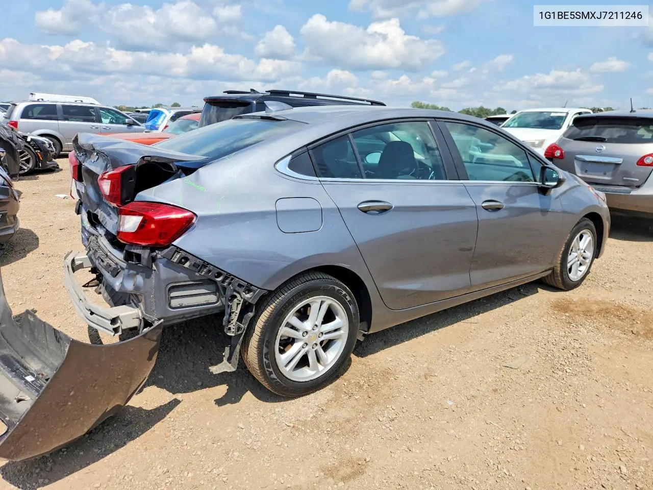 2018 Chevrolet Cruze Lt VIN: 1G1BE5SMXJ7211246 Lot: 61522396